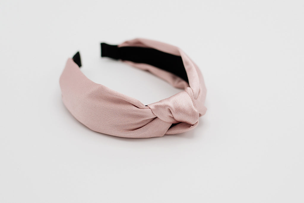 Blush Pink Knotted Headband