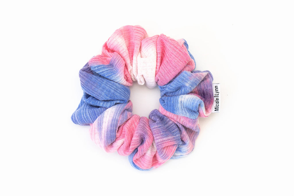 Rib Tie Dye Pink and Blue