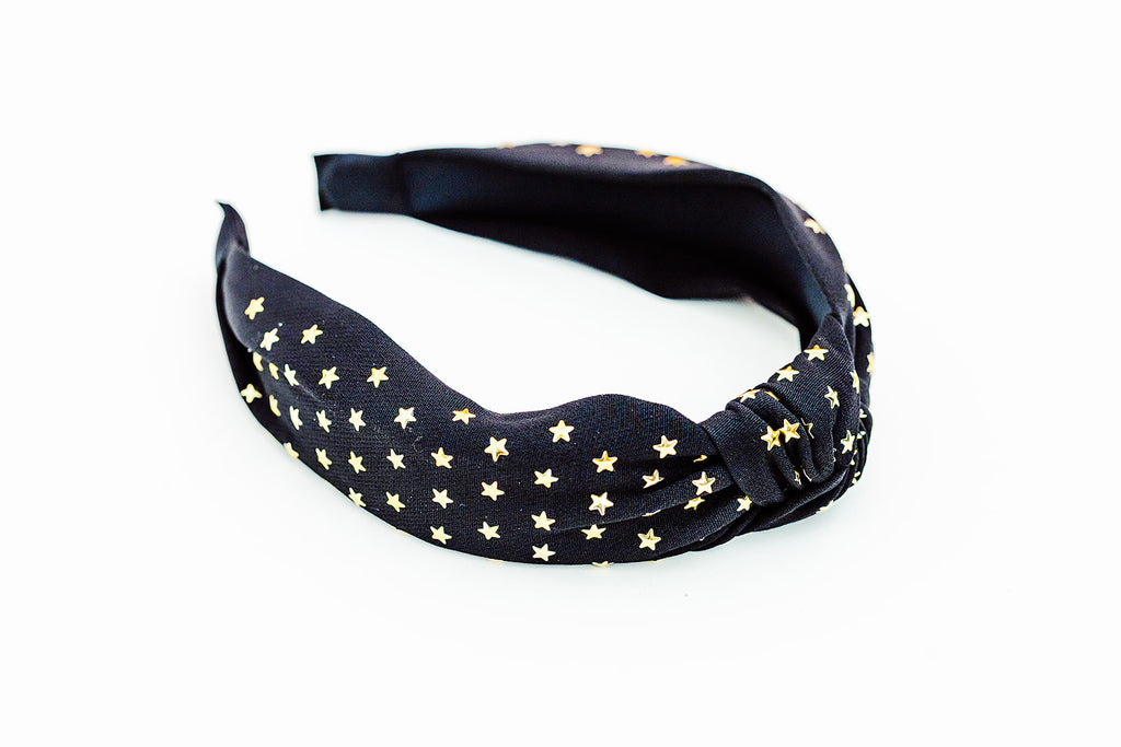 Black Stars Headband