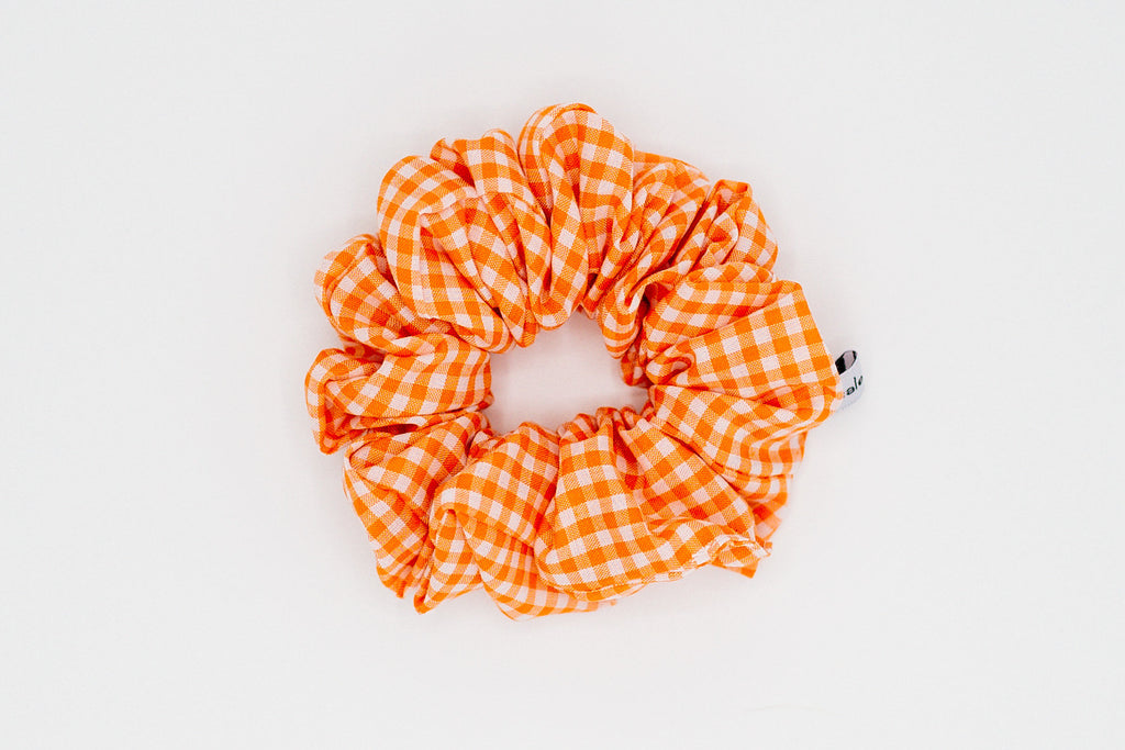 Orange Gingham