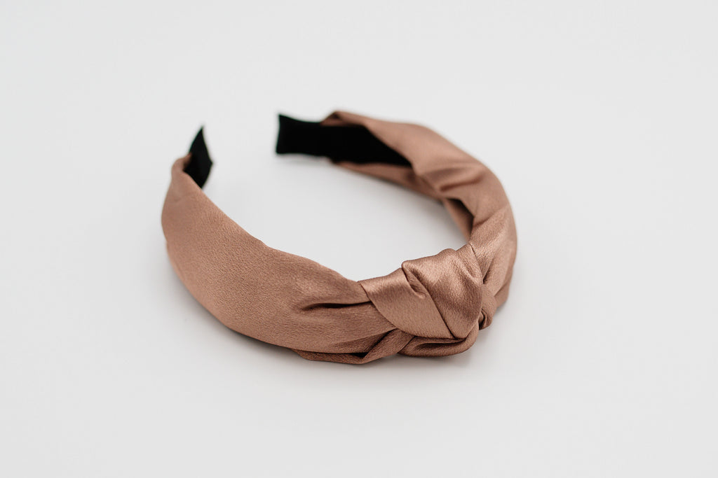 Taupe Knotted Headband