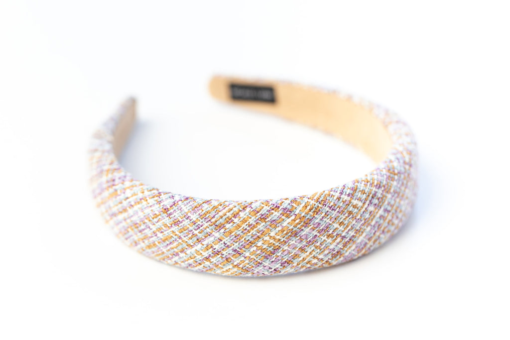 Spring Tweed Foam Headband