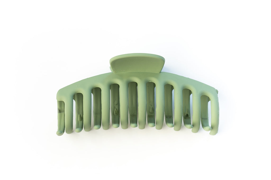 Green Jumbo Claw Clip