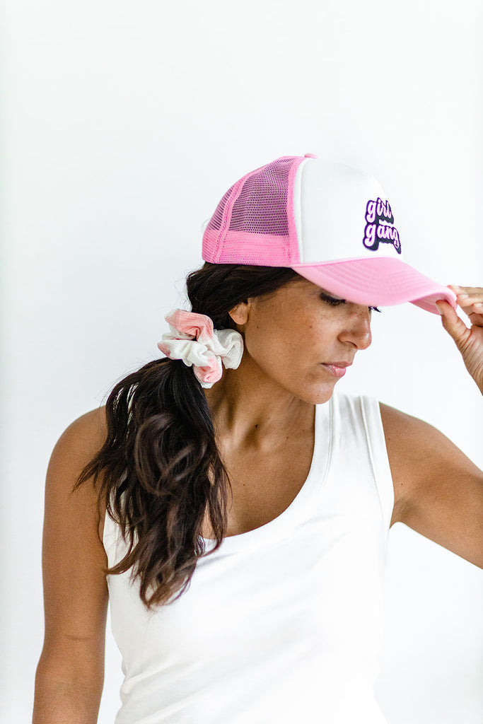 Girl Gang Pink Trucker Hat Pre-Order