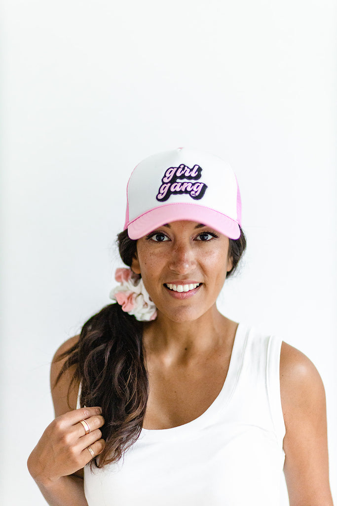 Girl Gang Pink Trucker Hat Pre-Order