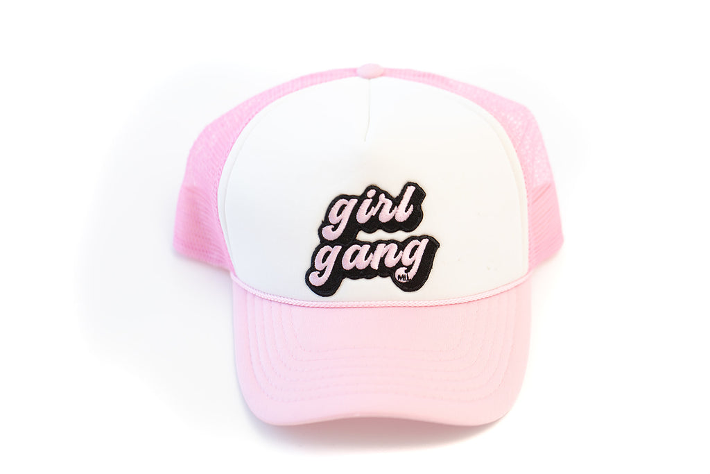 Girl Gang Pink Trucker Hat Pre-Order