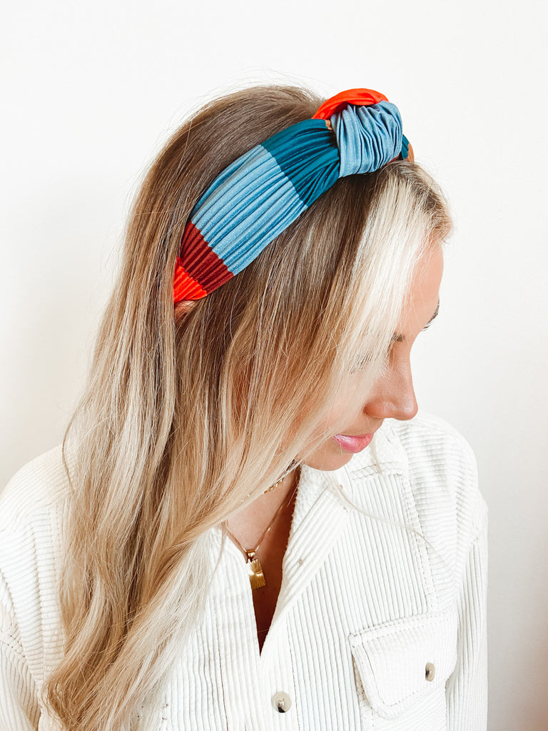 Shades of Fall Colorblock Headband