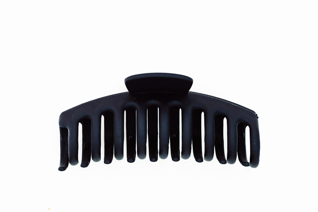 Matte Black Jumbo Claw Clip