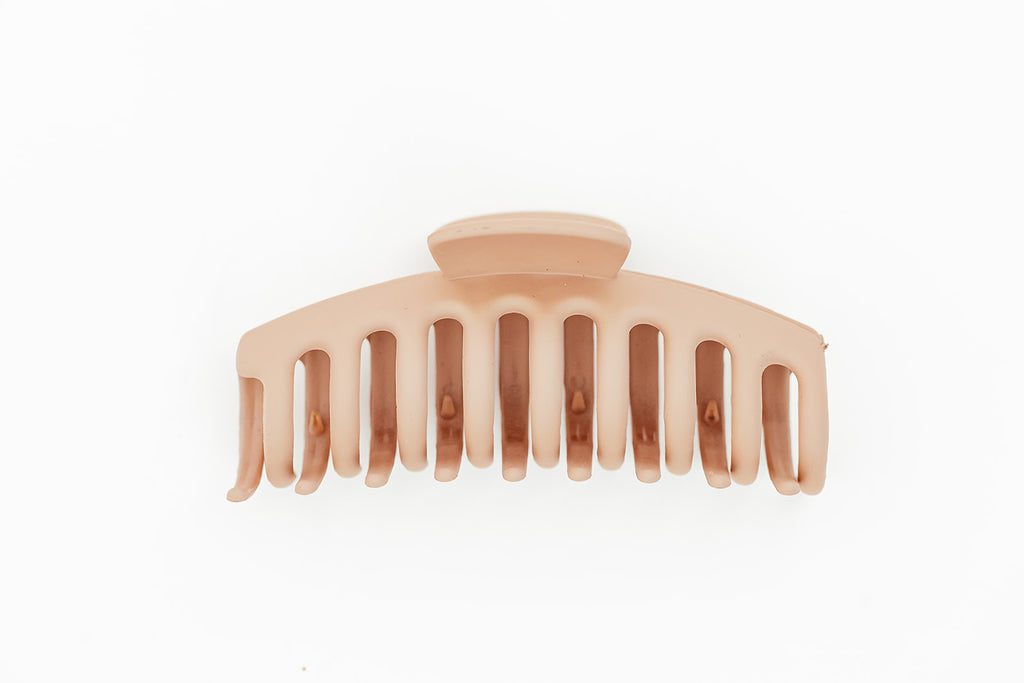 Nude Jumbo Claw Clip